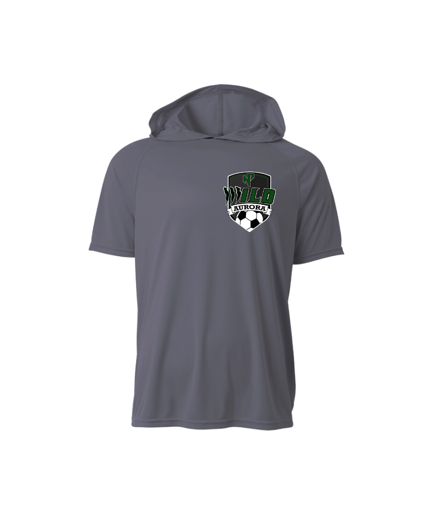 NP Soccer WILD Chest Patch Cooling Performance Hooded Tee