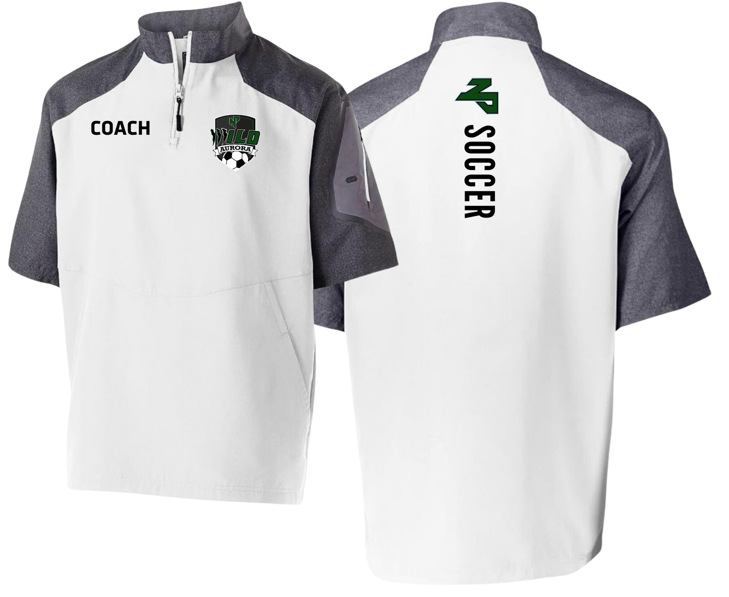 QUARTER ZIP - NP Soccer Aurora Wild Sport Shirt