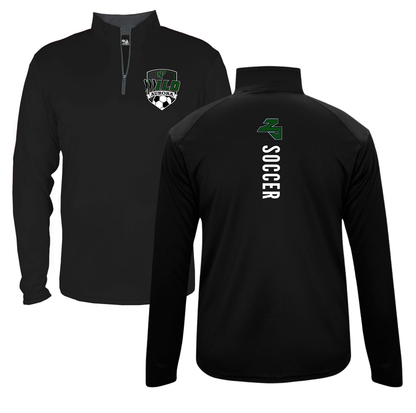 QUARTER ZIP - NP Soccer Aurora Wild Sport Shirt