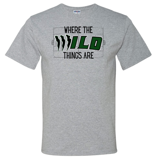 WHERE THE WILD THINGS ARE - NP Soccer Aurora Wild T-Shirt