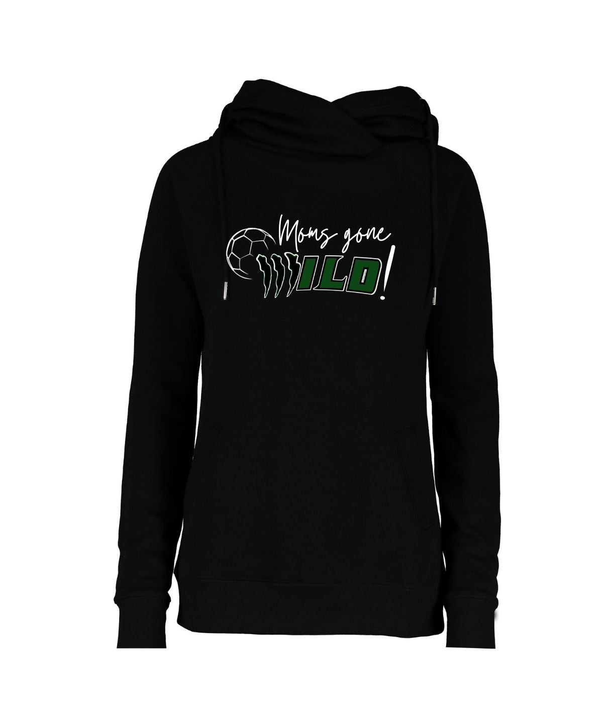 NP Soccer Moms Gone Wild Hoodie with Glitter