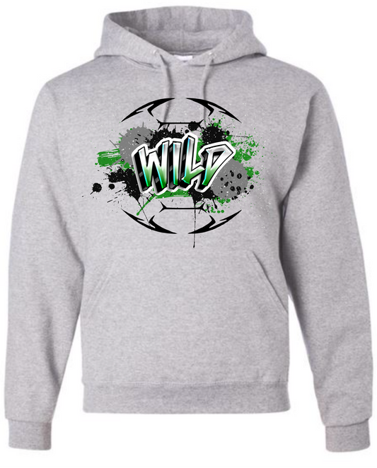 WILD GRAFFITI - NP Soccer Aurora Wild Hoodie
