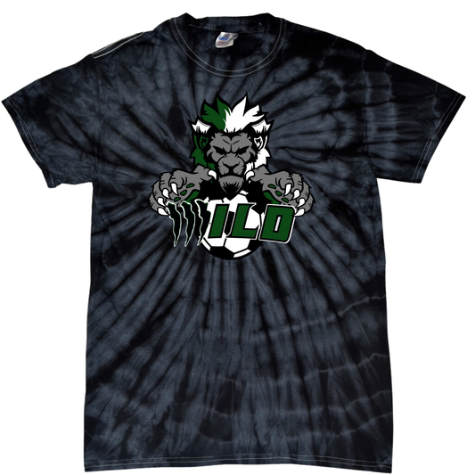 WILD MASCOT SPIDER TIE DYE - NP Soccer Aurora Wild T-Shirt